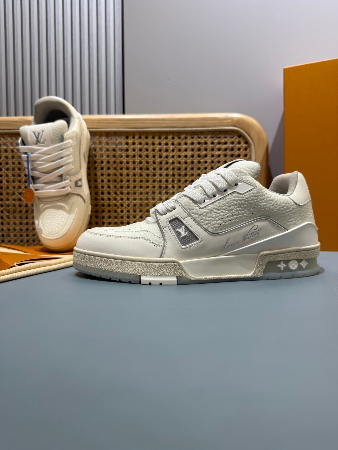 Sneakers Trainer 'Blanc Crème' — vue 16