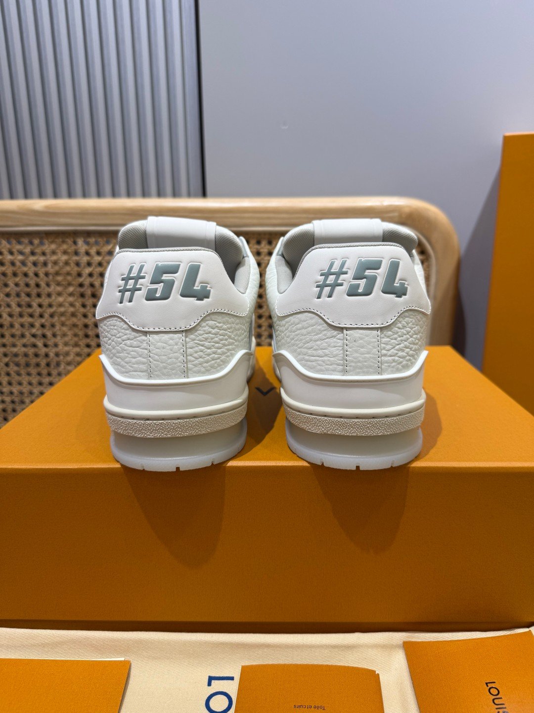 Sneakers Trainer 'Blanc Crème' — vue 18