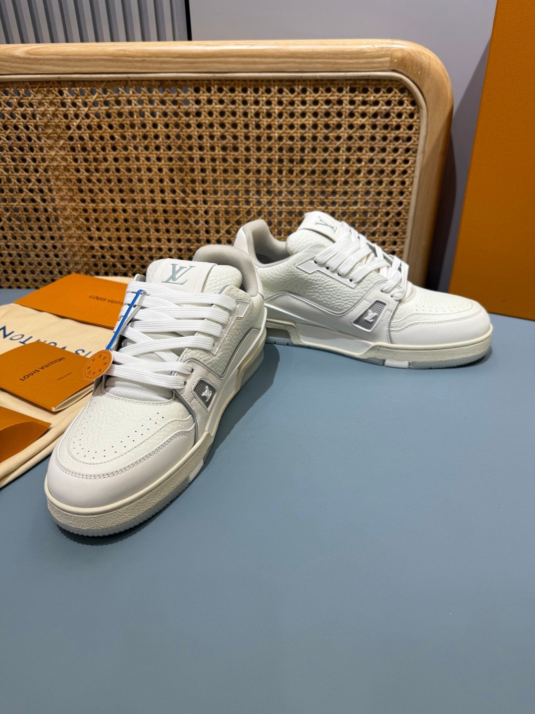 Sneakers Trainer 'Blanc Crème' — vue 25