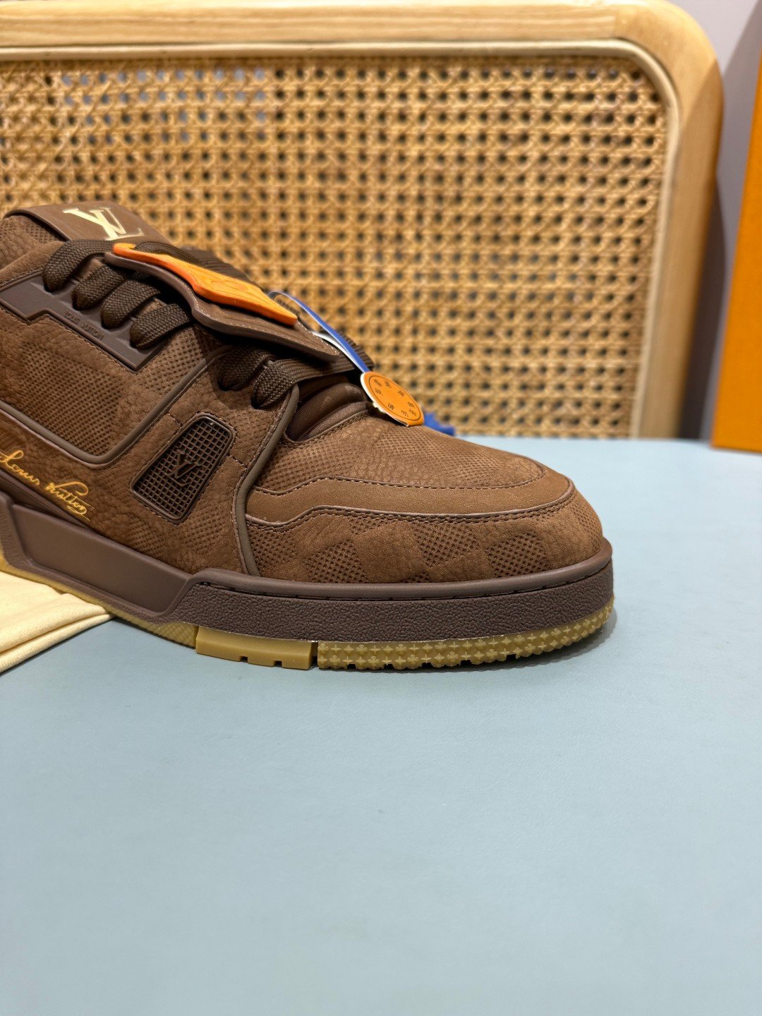 Sneakers Trainer 'Chocolat Daim' — vue 13
