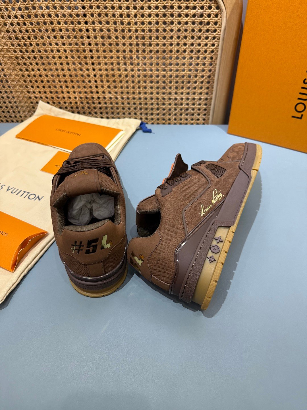 Sneakers Trainer 'Chocolat Daim' — vue 15