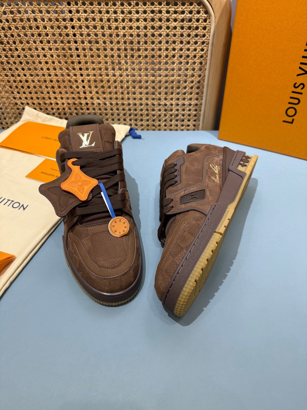 Sneakers Trainer 'Chocolat Daim' — vue 23
