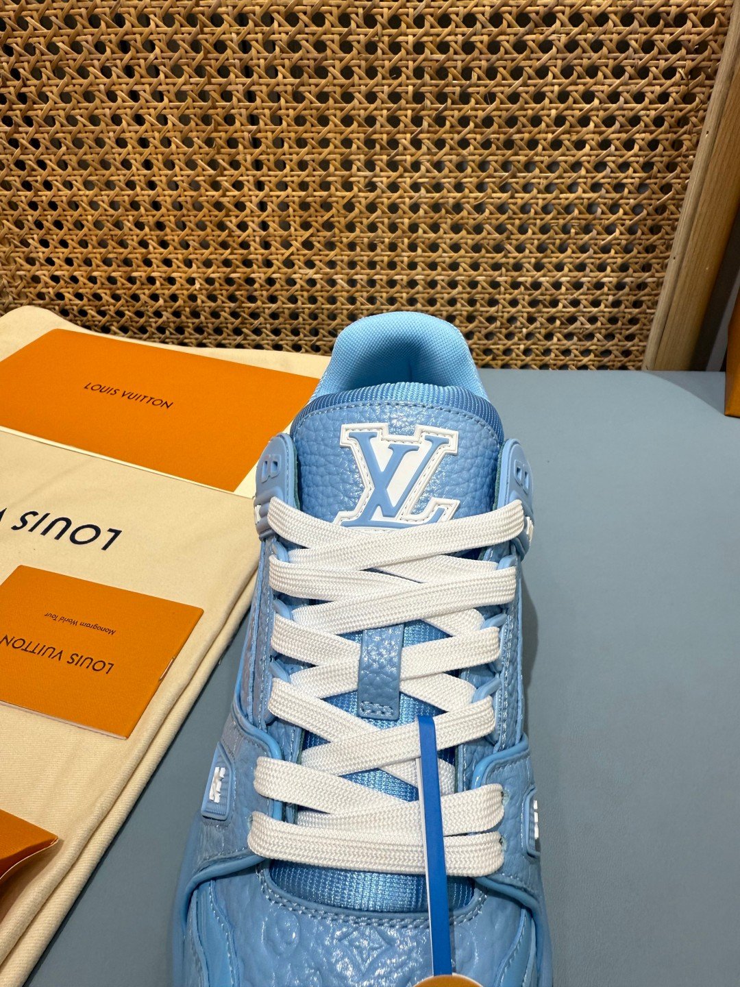 Sneakers Trainer 'Bleu Azur' — vue 7