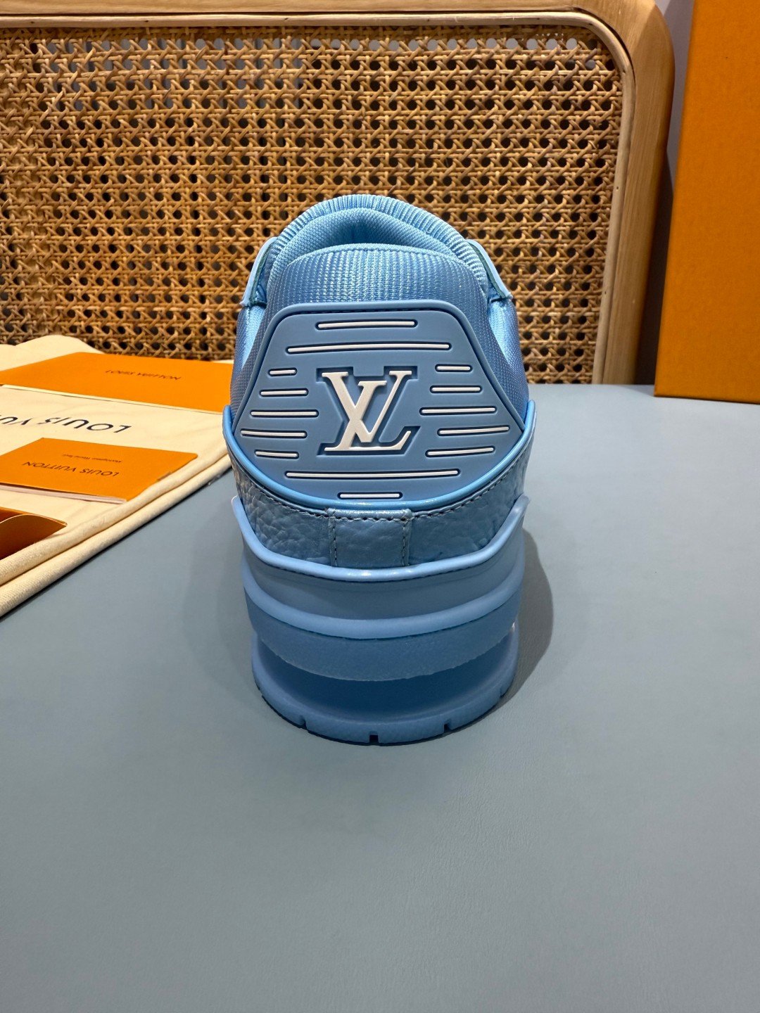 Sneakers Trainer 'Bleu Azur' — vue 9