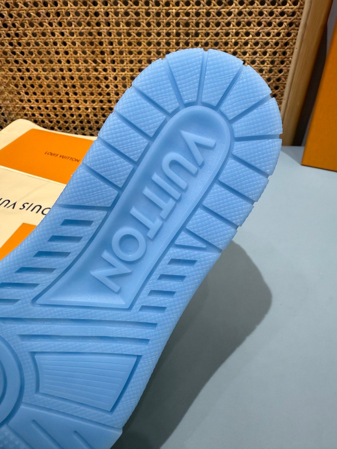 Sneakers Trainer 'Bleu Azur' — vue 10