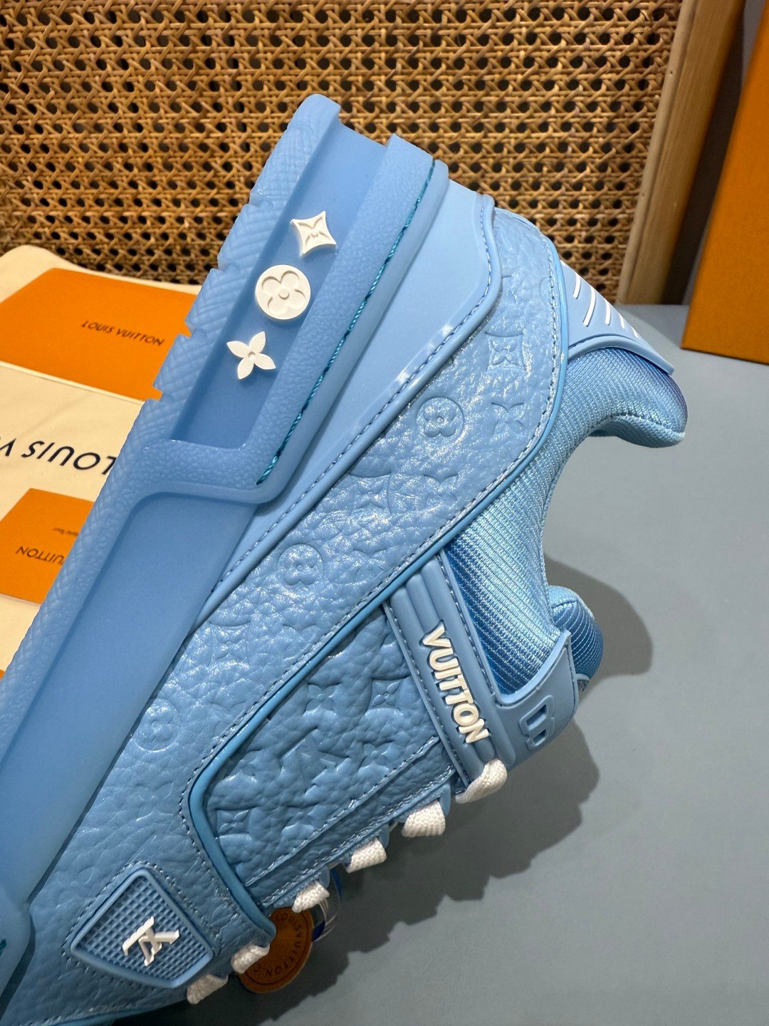 Sneakers Trainer 'Bleu Azur' — vue 11