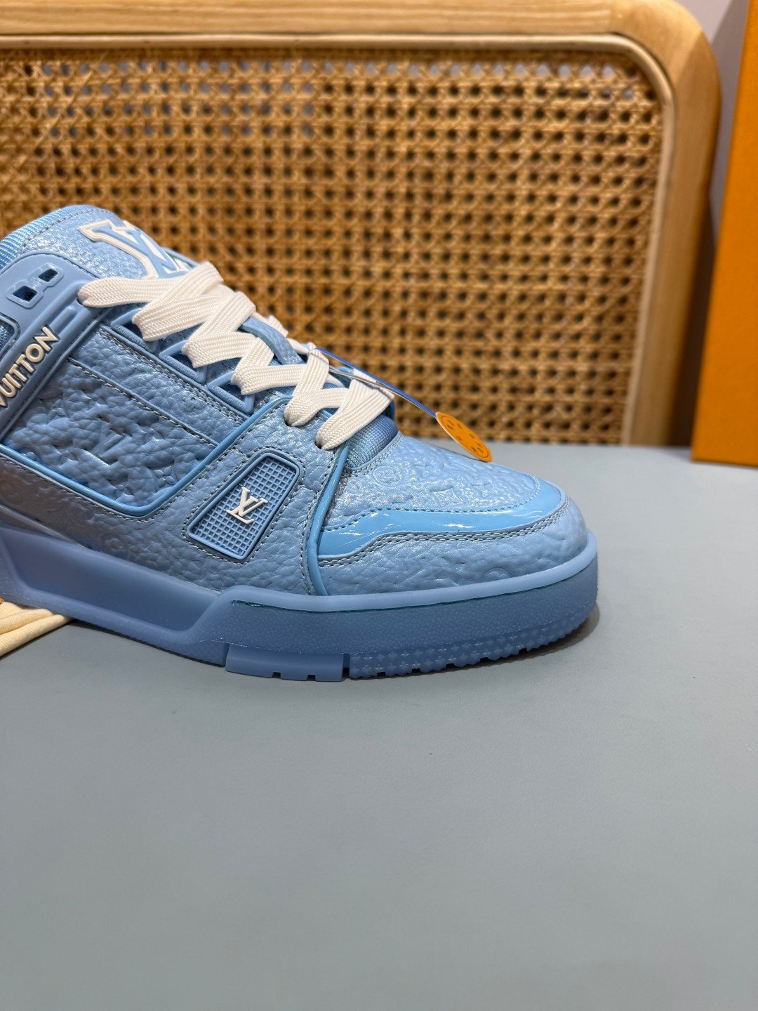 Sneakers Trainer 'Bleu Azur' — vue 12