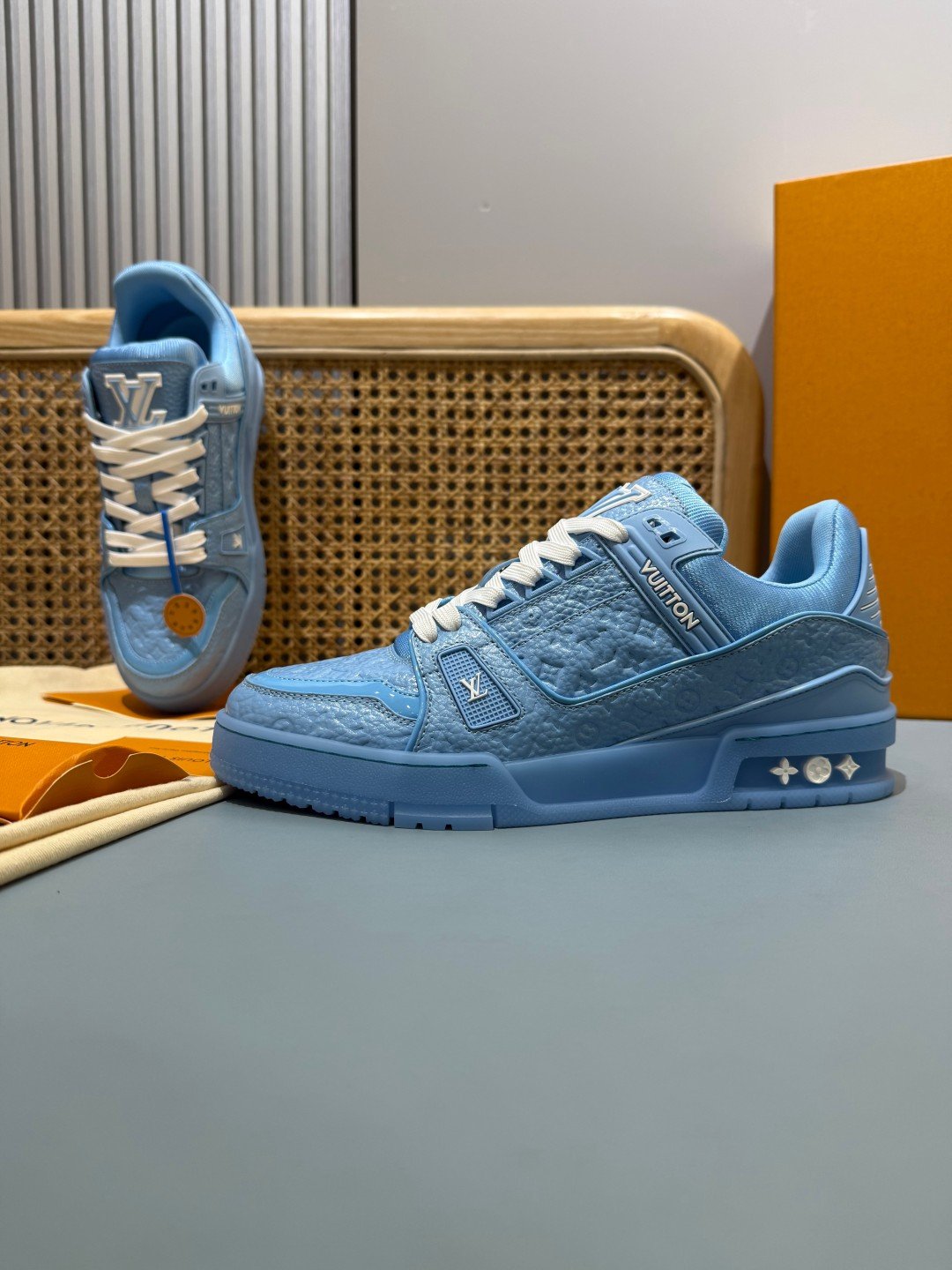 Sneakers Trainer 'Bleu Azur' — vue 15