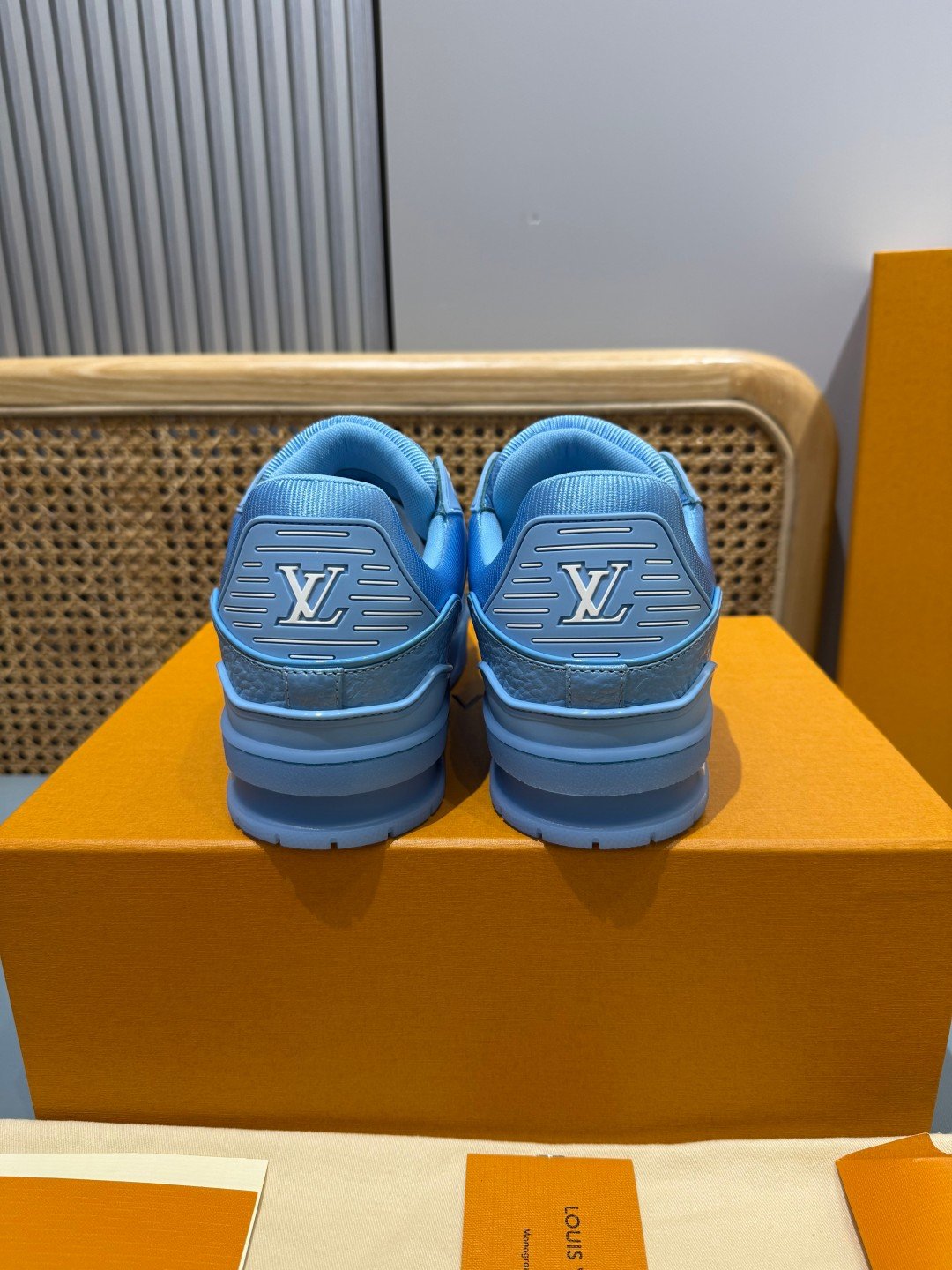 Sneakers Trainer 'Bleu Azur' — vue 17