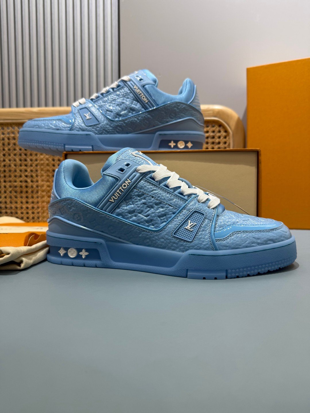 Sneakers Trainer 'Bleu Azur' — vue 21