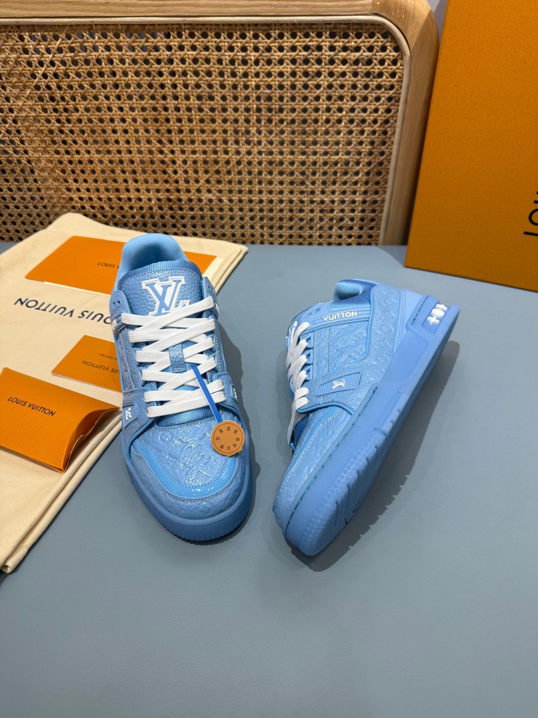 Sneakers Trainer 'Bleu Azur' — vue 22