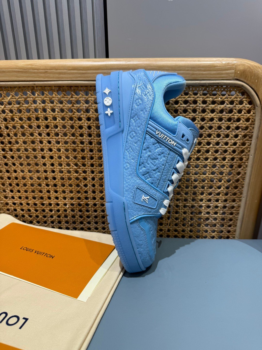 Sneakers Trainer 'Bleu Azur' — vue 25