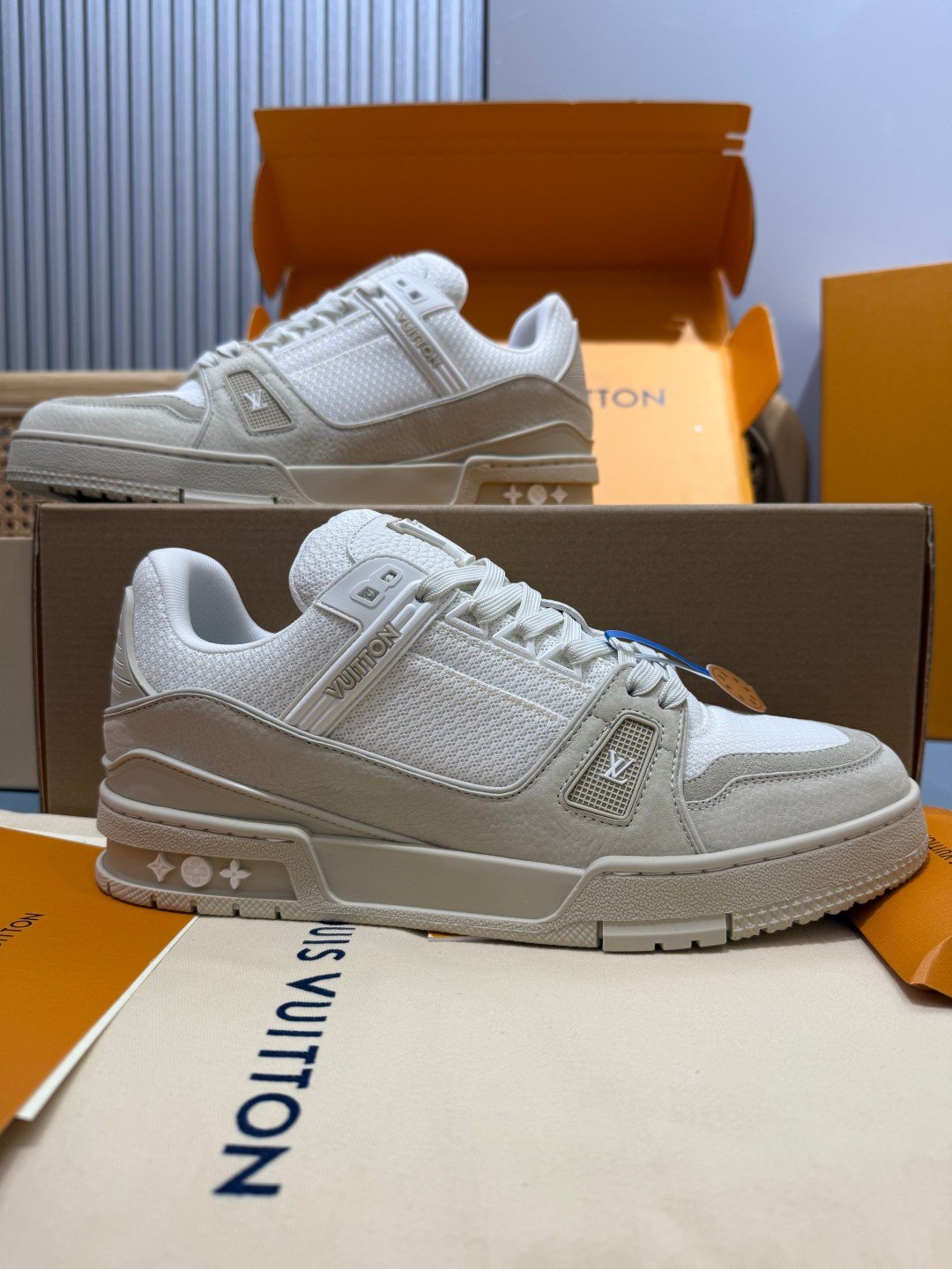 Sneakers Trainer 'Beige Sable' — vue 2