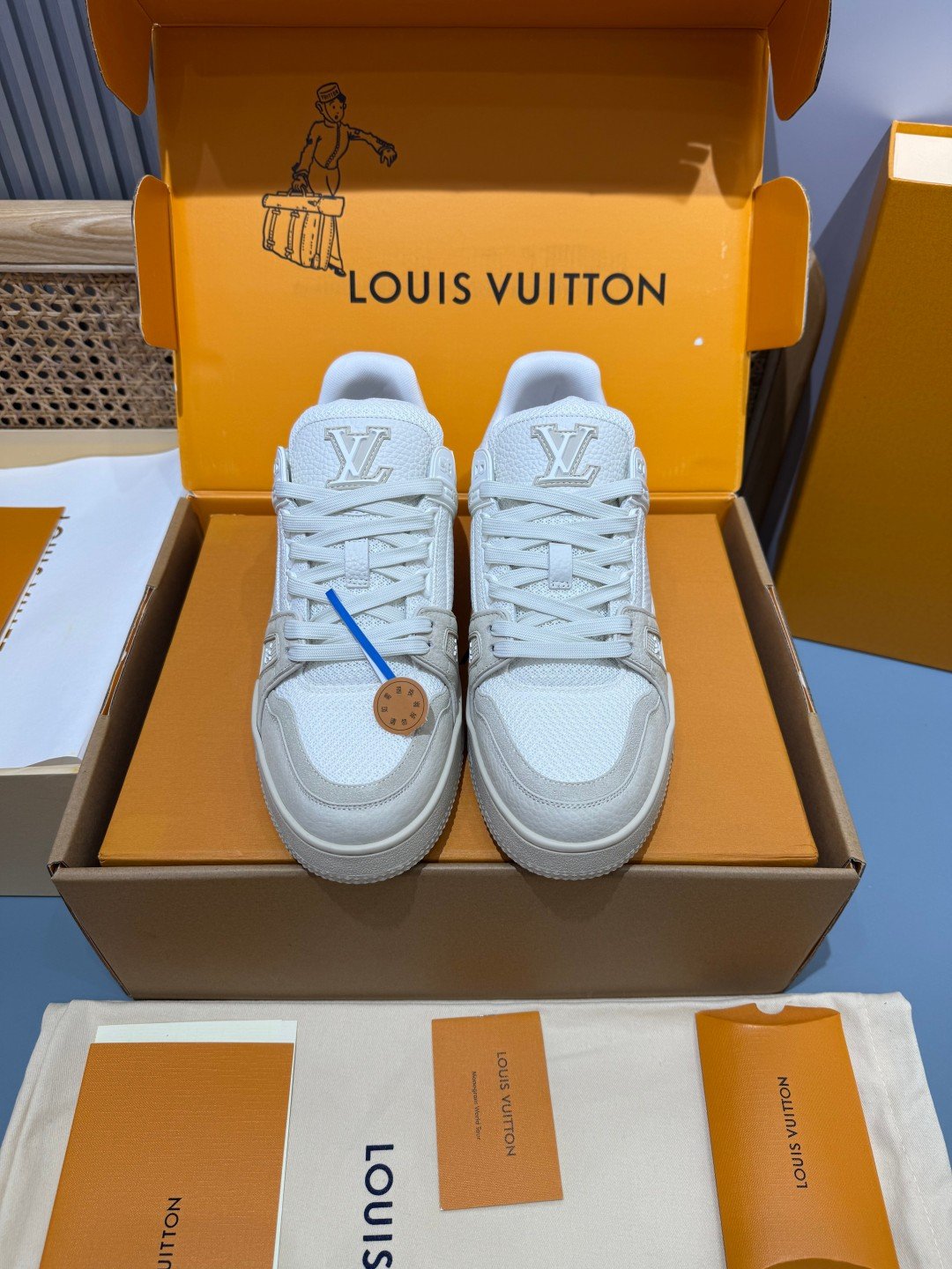 Sneakers Trainer 'Beige Sable' — vue 5