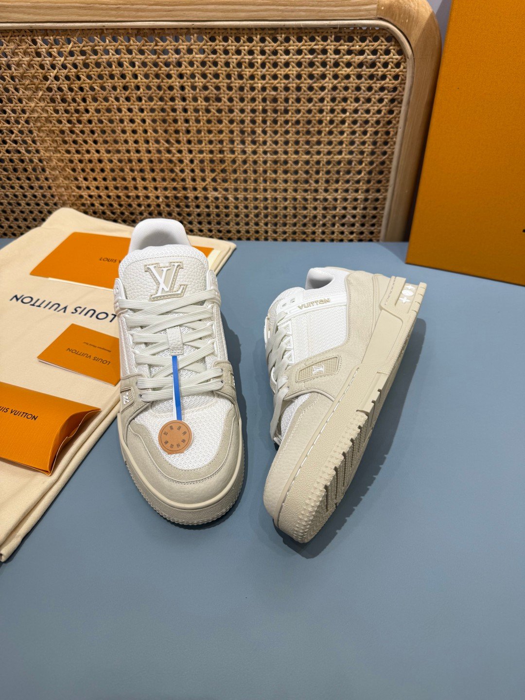 Sneakers Trainer 'Beige Sable' — vue 16