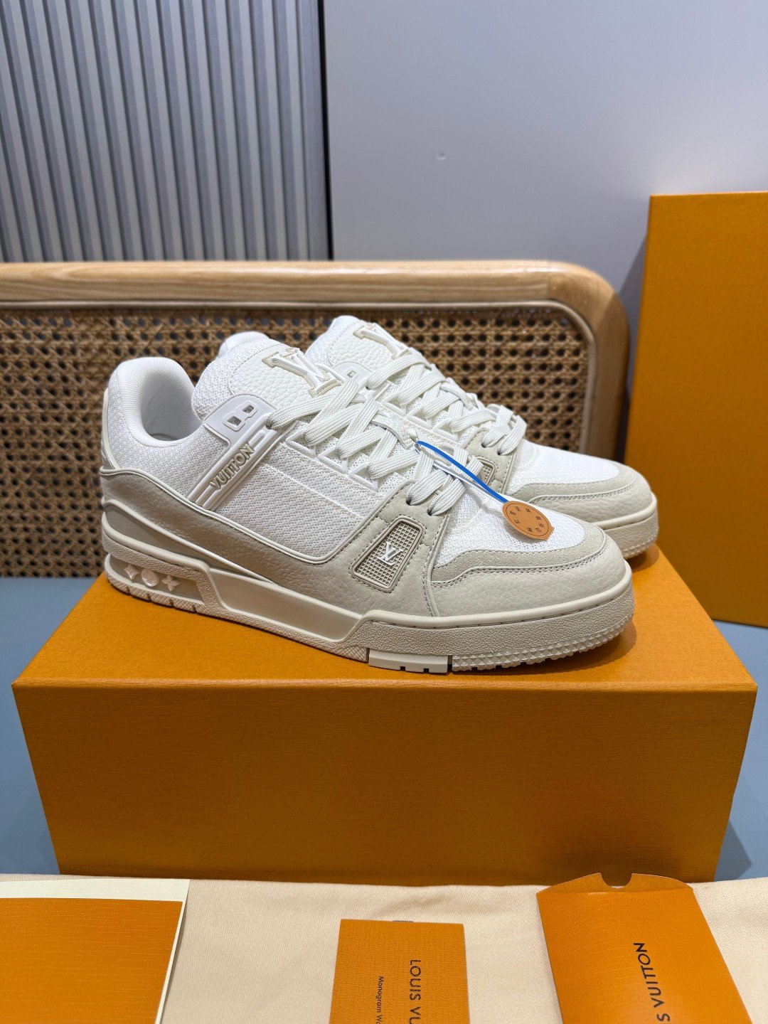 Sneakers Trainer 'Beige Sable' — vue 18