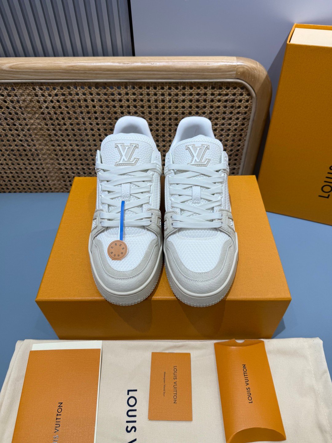 Sneakers Trainer 'Beige Sable' — vue 20