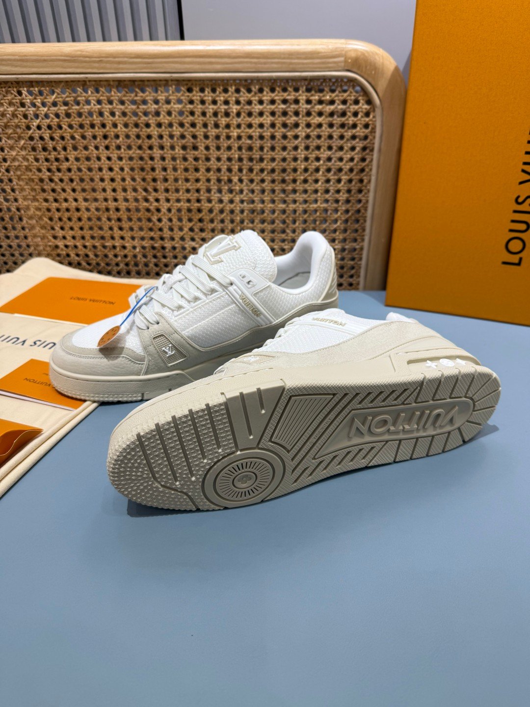 Sneakers Trainer 'Beige Sable' — vue 24