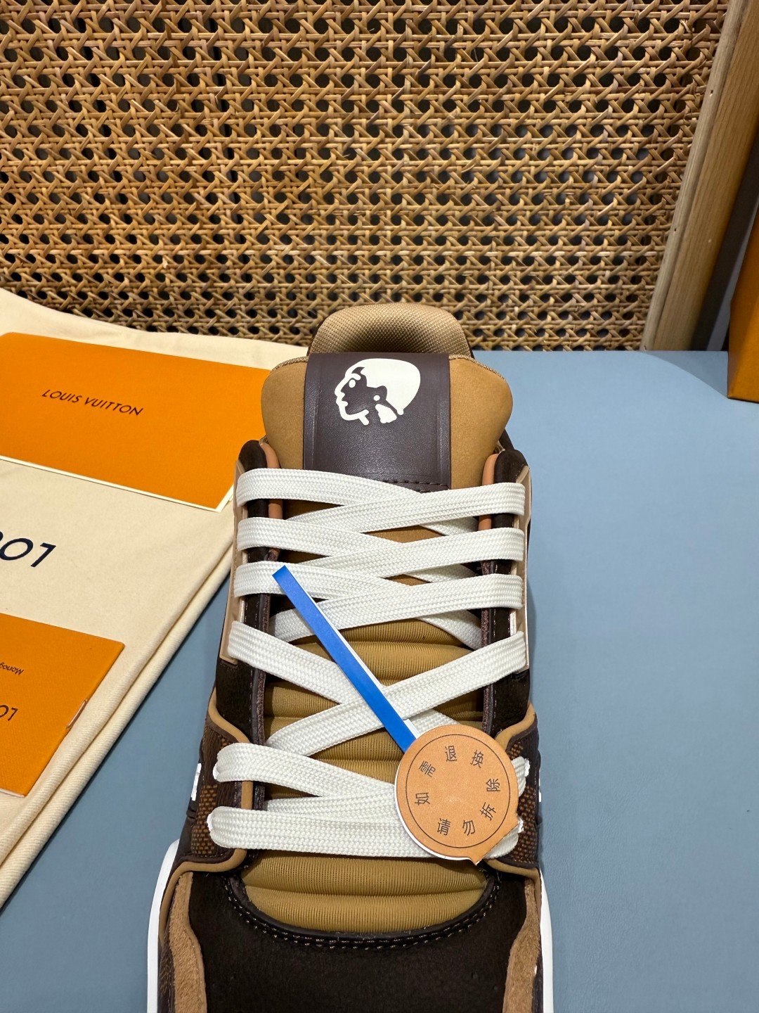 Sneakers Trainer NIGO 'Marron Crâne' — vue 8