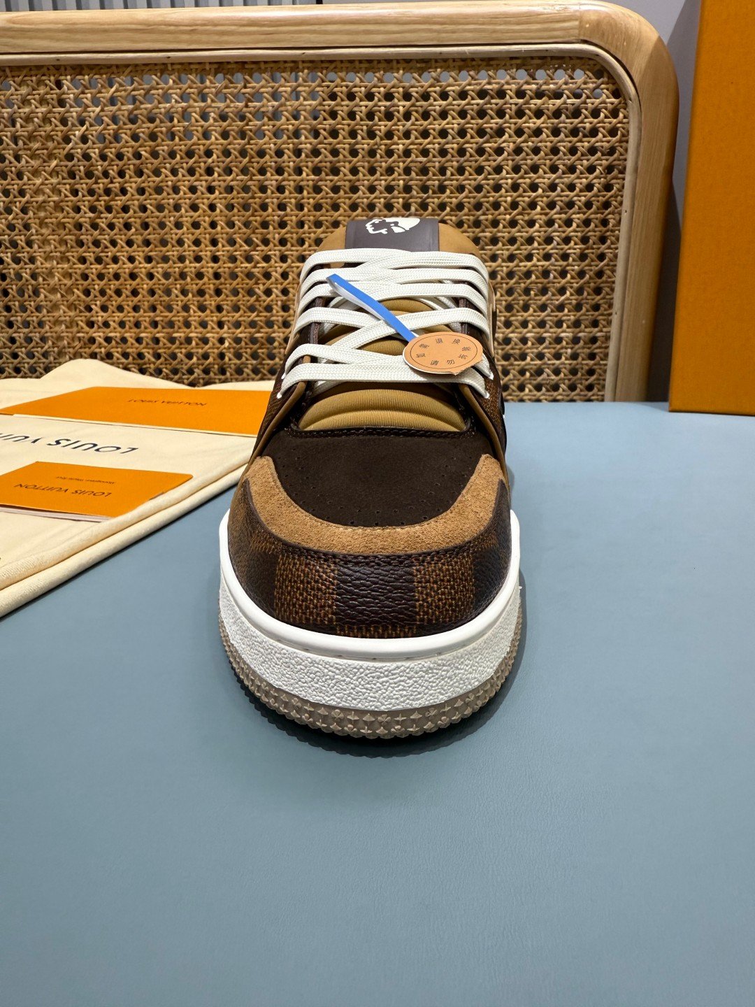 Sneakers Trainer NIGO 'Marron Crâne' — vue 9