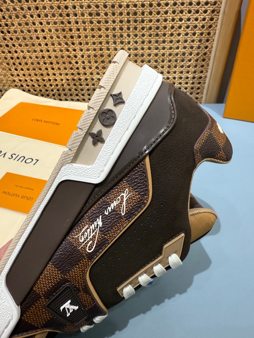 Sneakers Trainer NIGO 'Marron Crâne' — vue 12