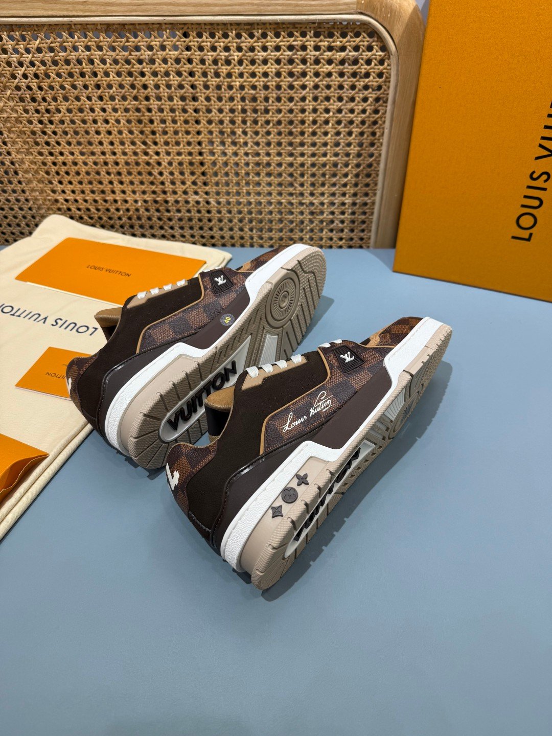 Sneakers Trainer NIGO 'Marron Crâne' — vue 14