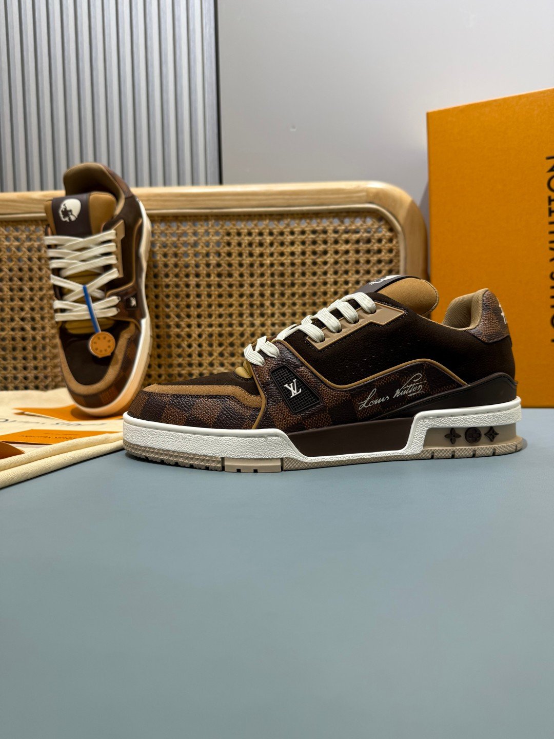 Sneakers Trainer NIGO 'Marron Crâne' — vue 16