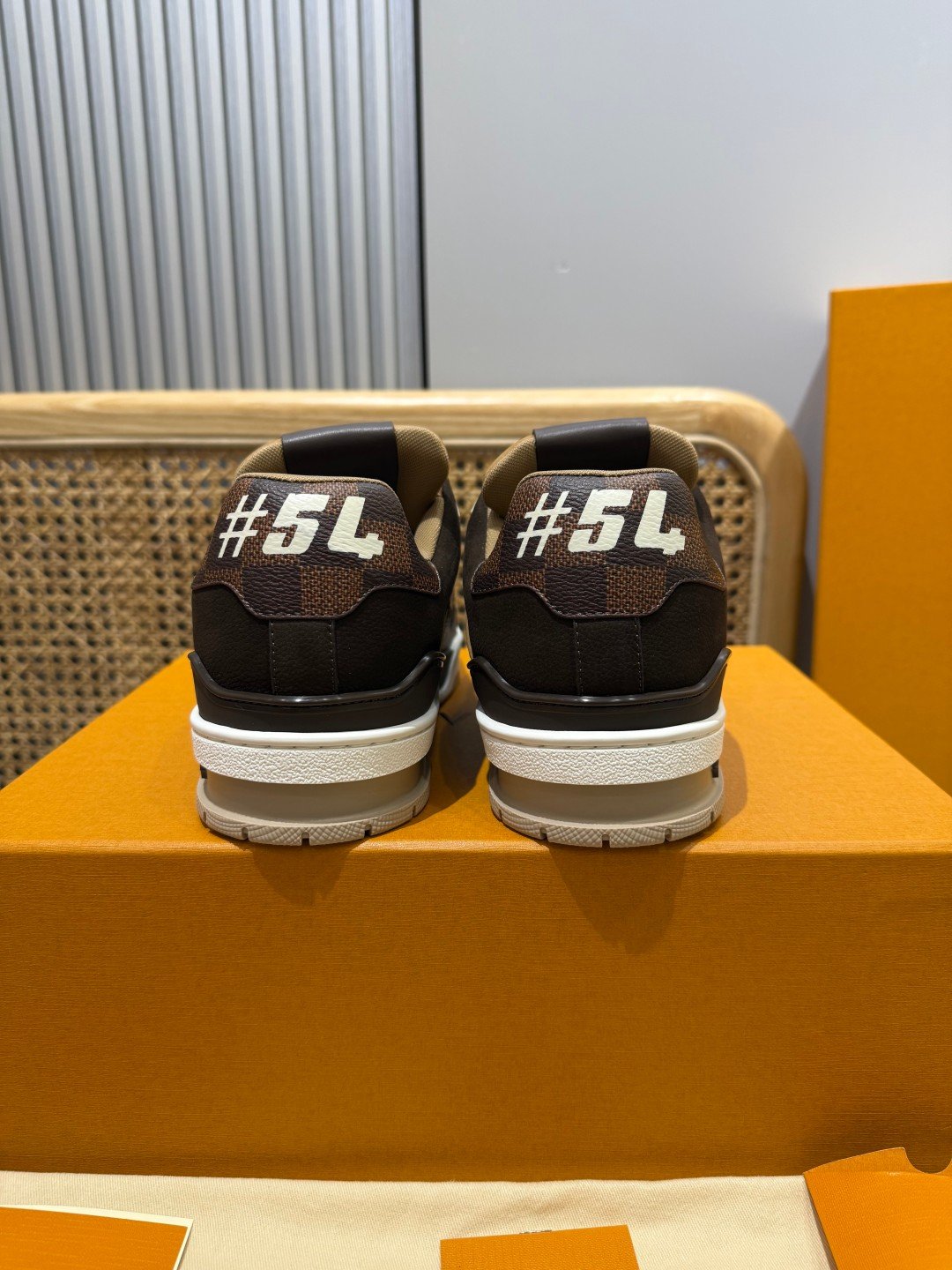 Sneakers Trainer NIGO 'Marron Crâne' — vue 18