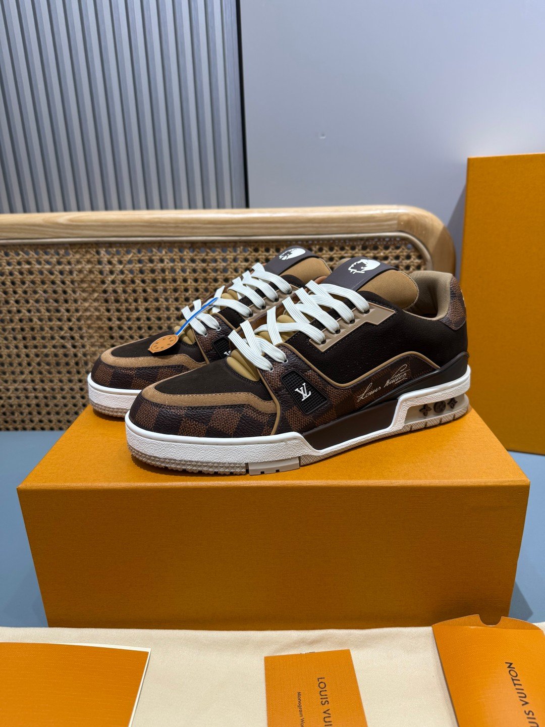 Sneakers Trainer NIGO 'Marron Crâne' — vue 20