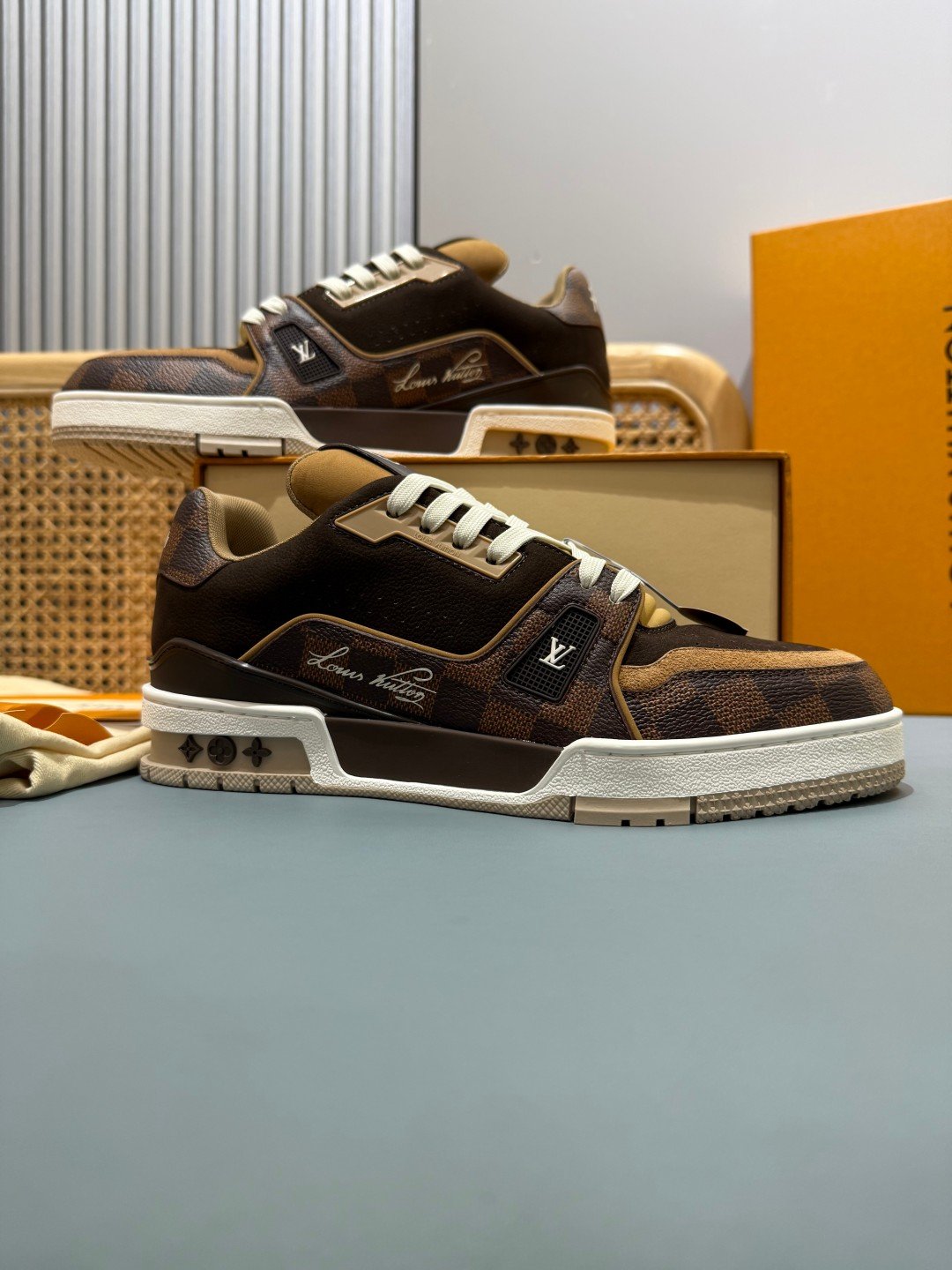 Sneakers Trainer NIGO 'Marron Crâne' — vue 22