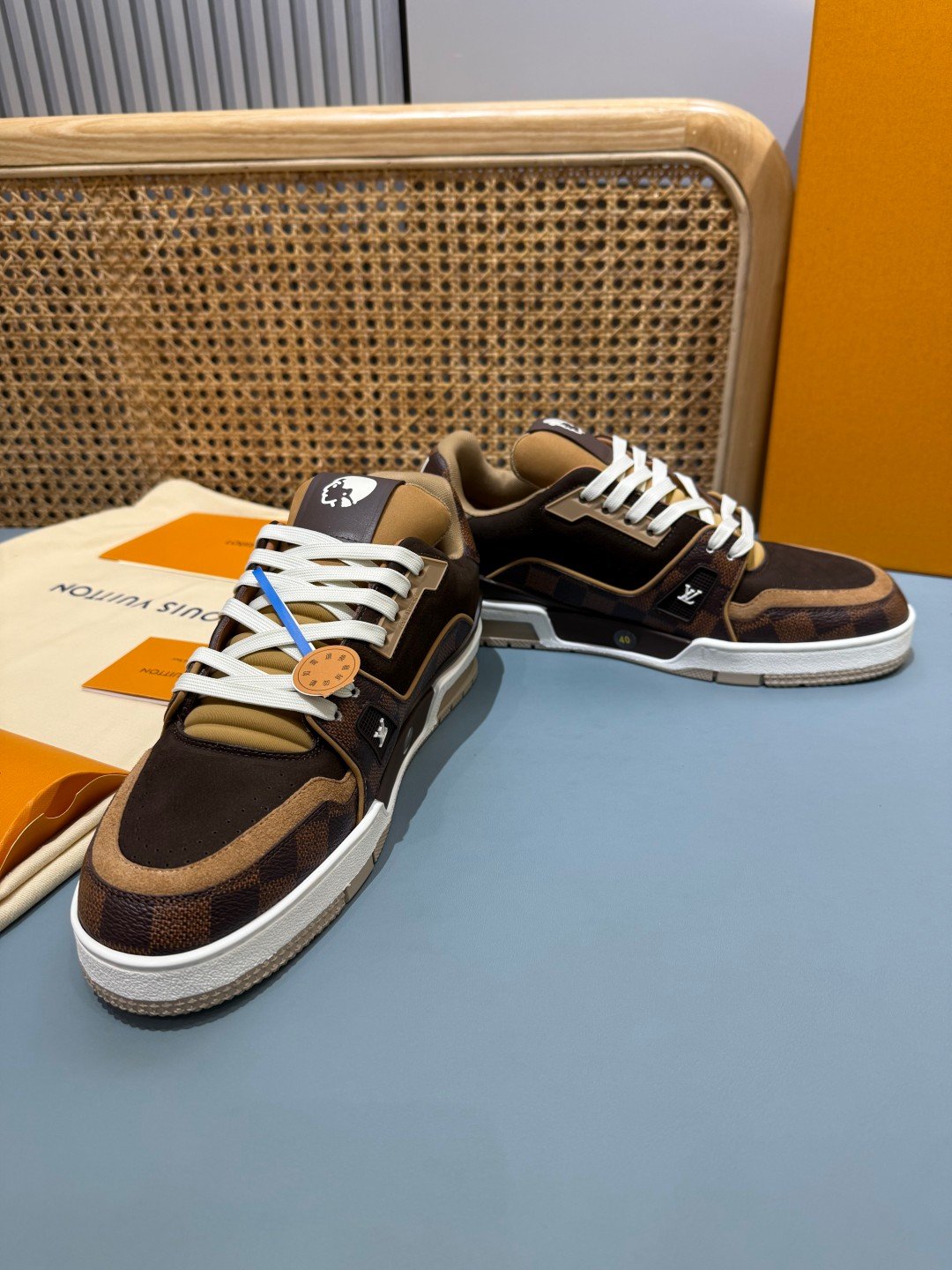 Sneakers Trainer NIGO 'Marron Crâne' — vue 25