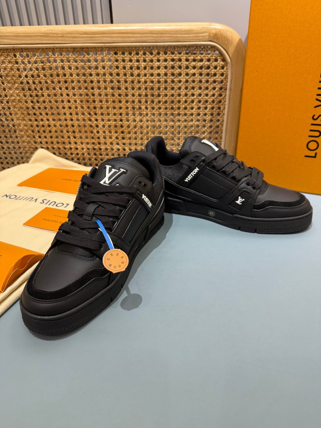 Sneakers Trainer NIGO 'Noir Crâne' — vue 25