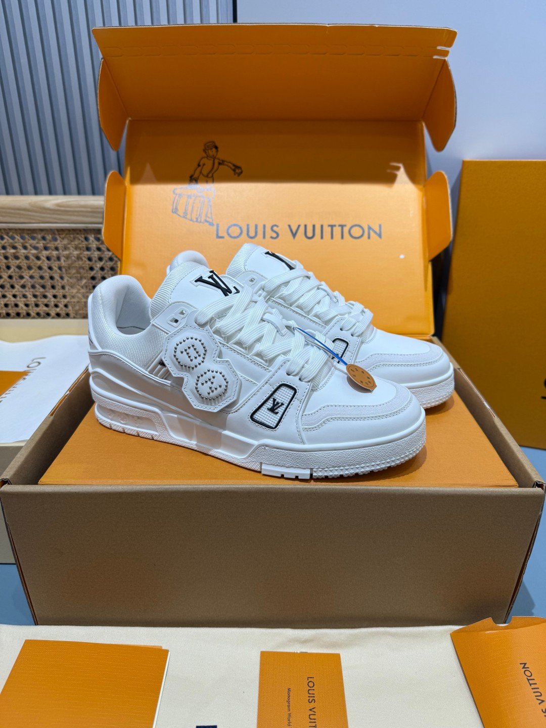 Sneakers Trainer NIGO 'Blanc Crâne'
