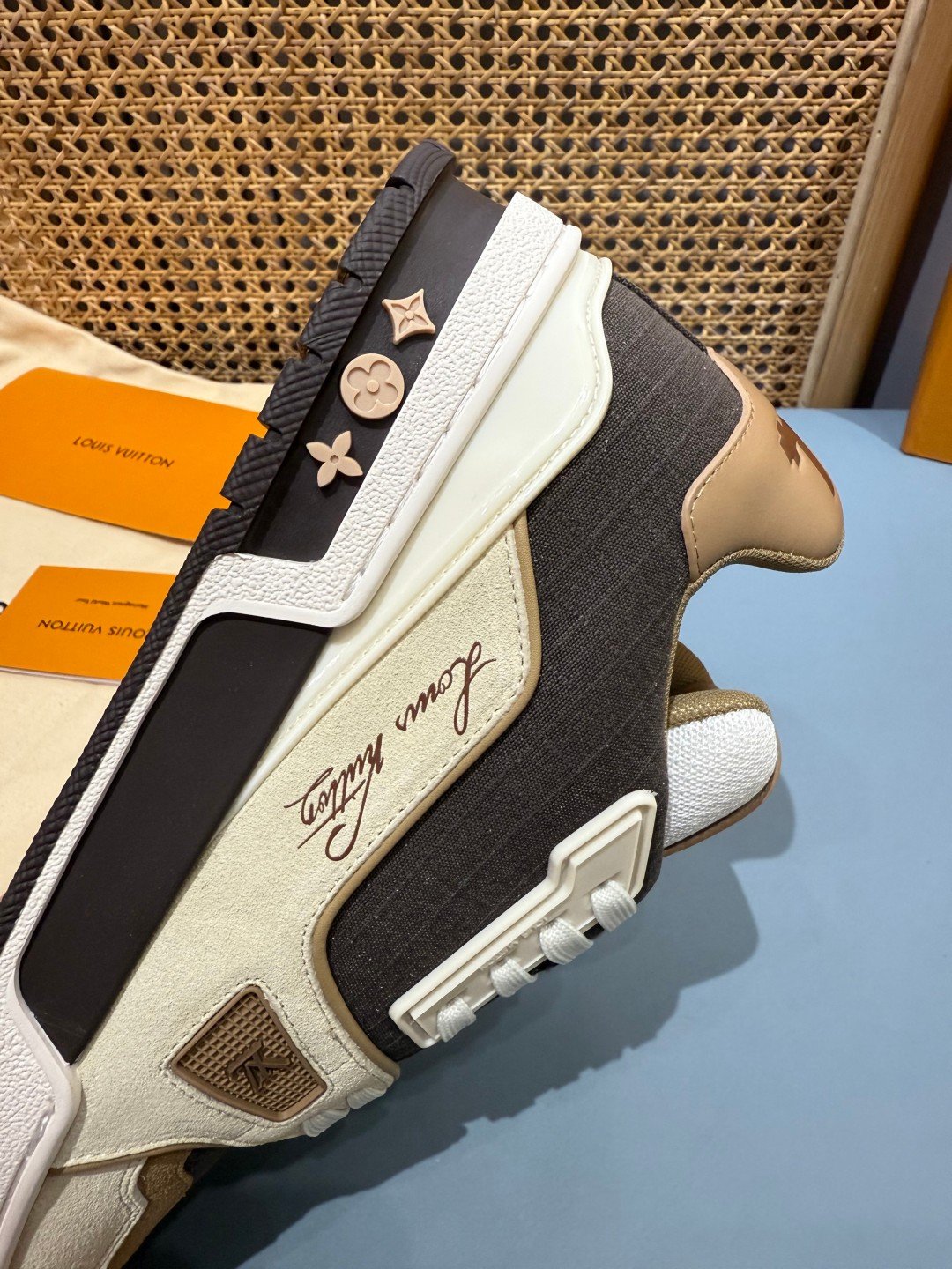 Sneakers Trainer 'Marron Beige' — vue 11
