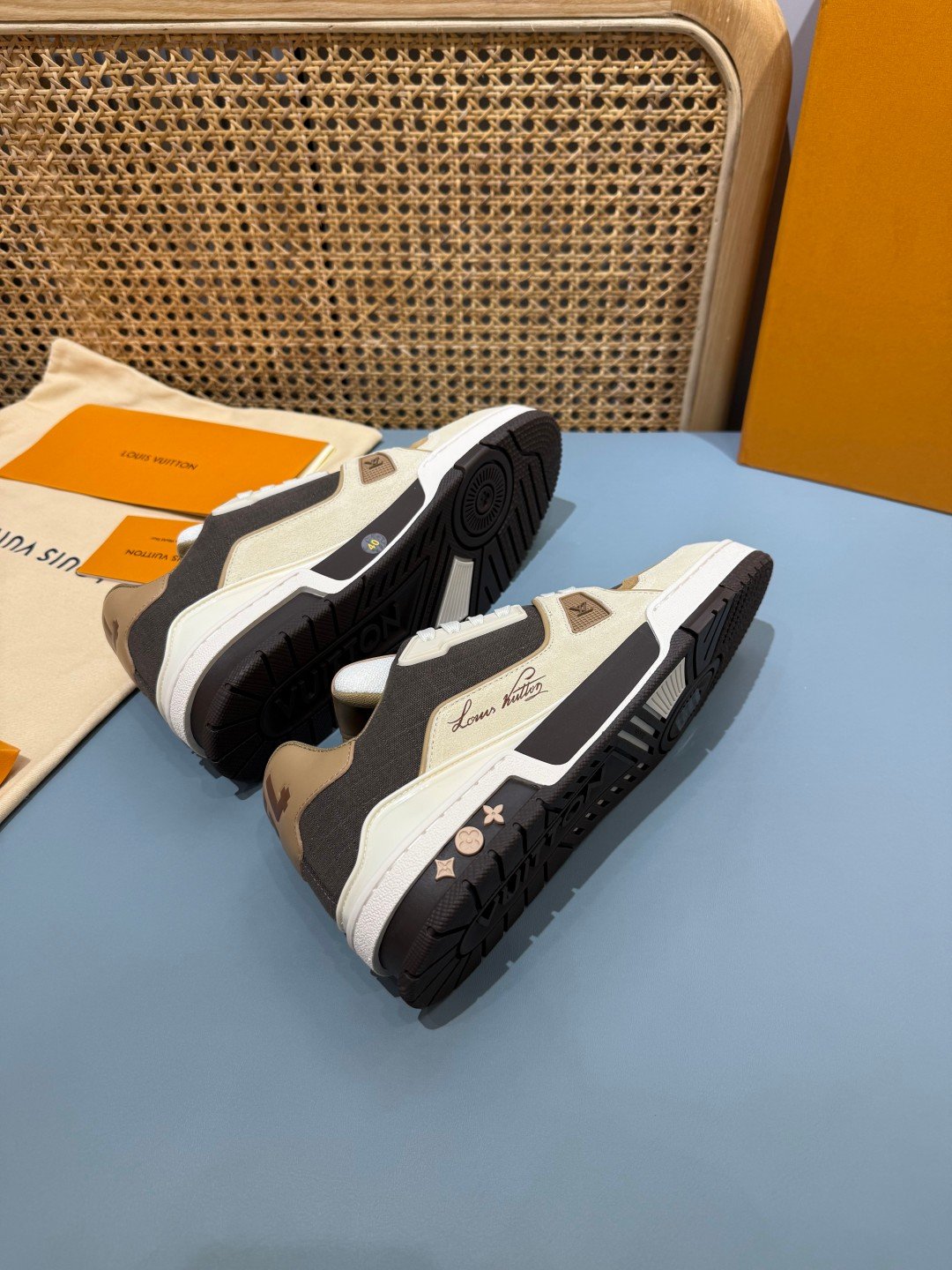 Sneakers Trainer 'Marron Beige' — vue 13