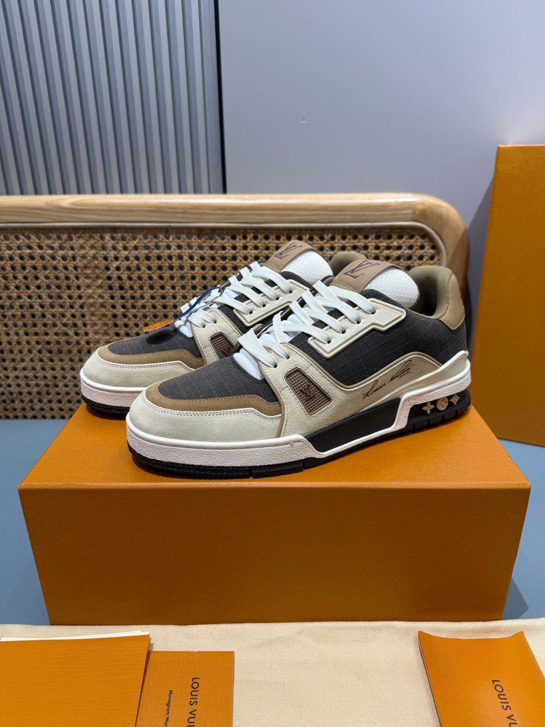 Sneakers Trainer 'Marron Beige' — vue 19