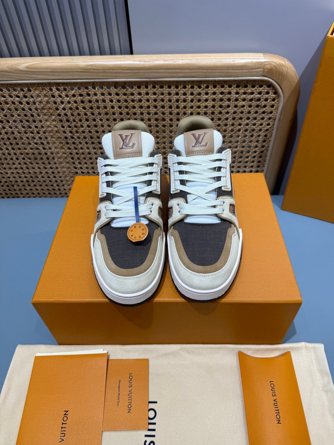Sneakers Trainer 'Marron Beige' — vue 20