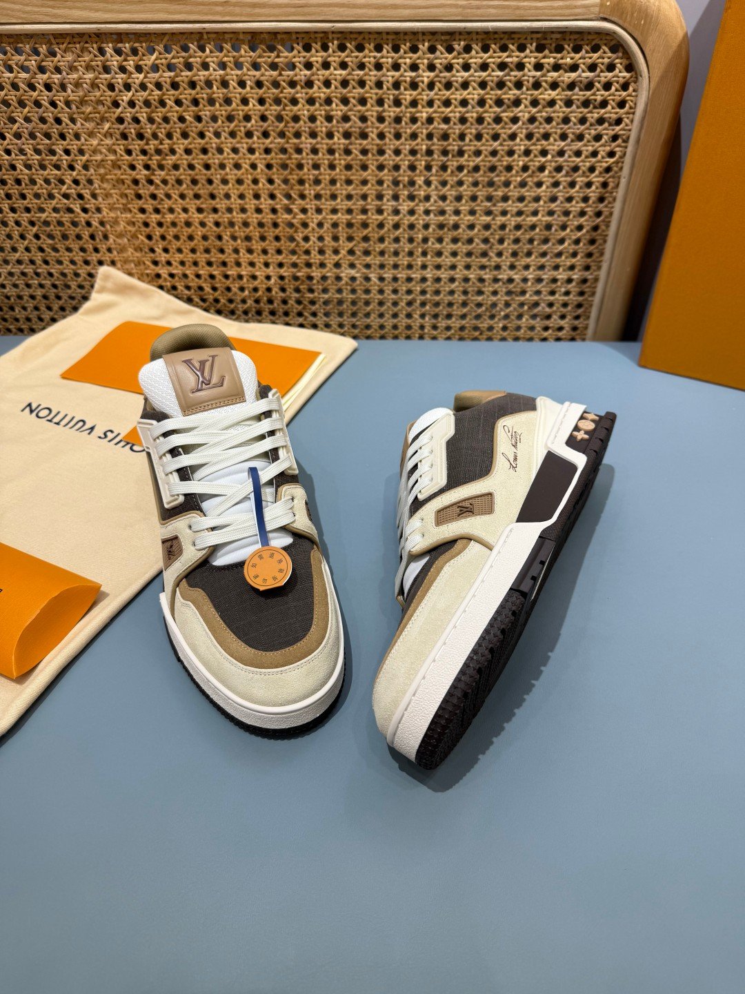 Sneakers Trainer 'Marron Beige' — vue 22