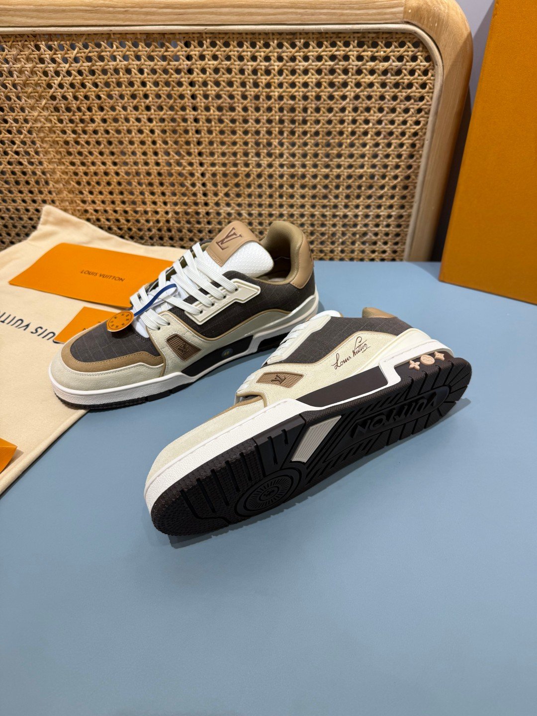 Sneakers Trainer 'Marron Beige' — vue 23