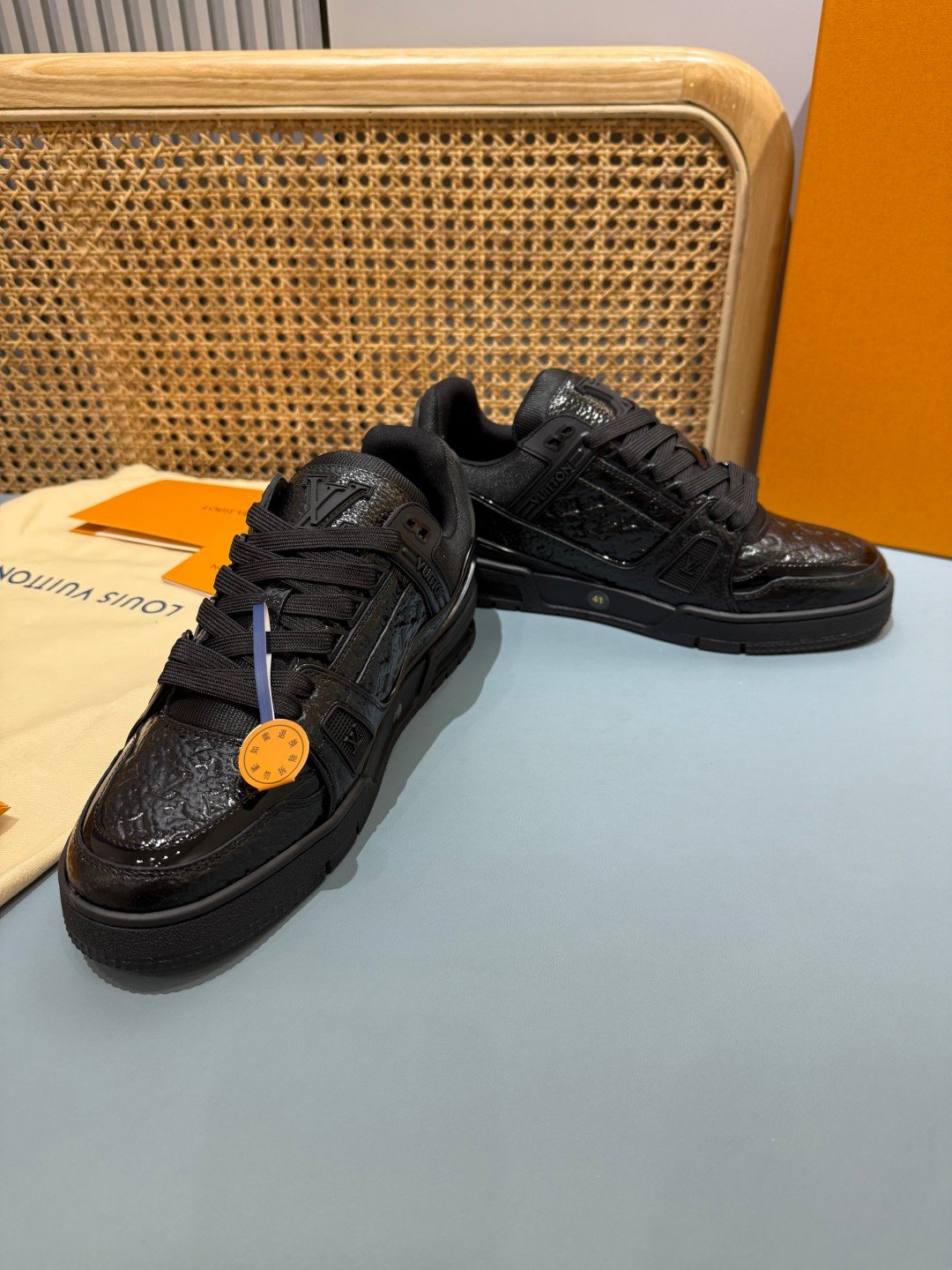 Sneakers Trainer 'Noir Total' — vue 24