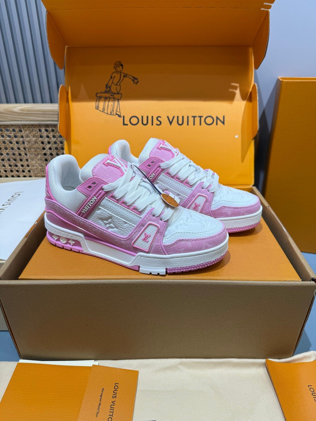 Sneakers Trainer Denim 'Rose Denim'