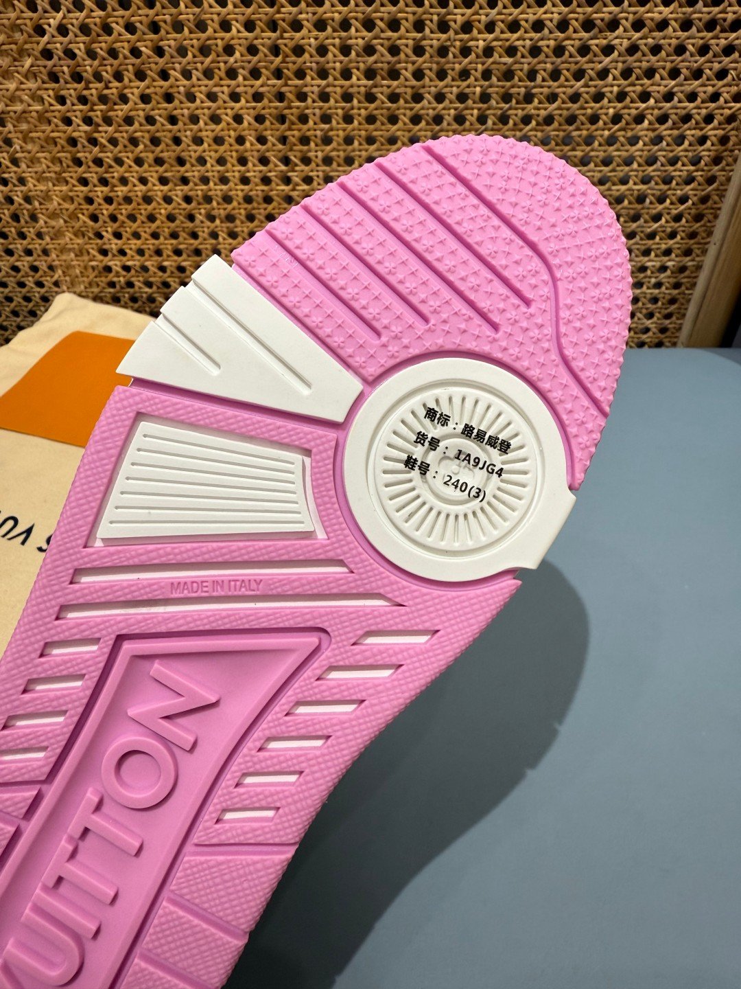 Sneakers Trainer Denim 'Rose Denim' — vue 6