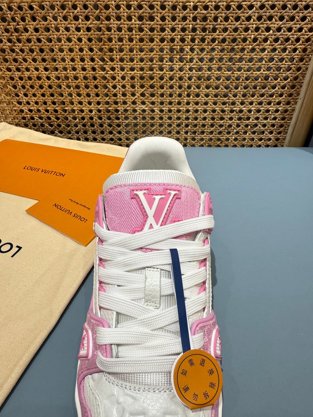 Sneakers Trainer Denim 'Rose Denim' — vue 7