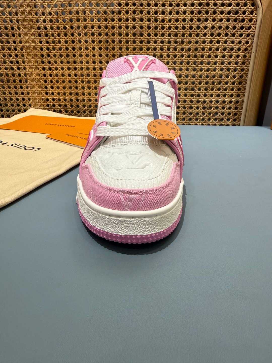 Sneakers Trainer Denim 'Rose Denim' — vue 8