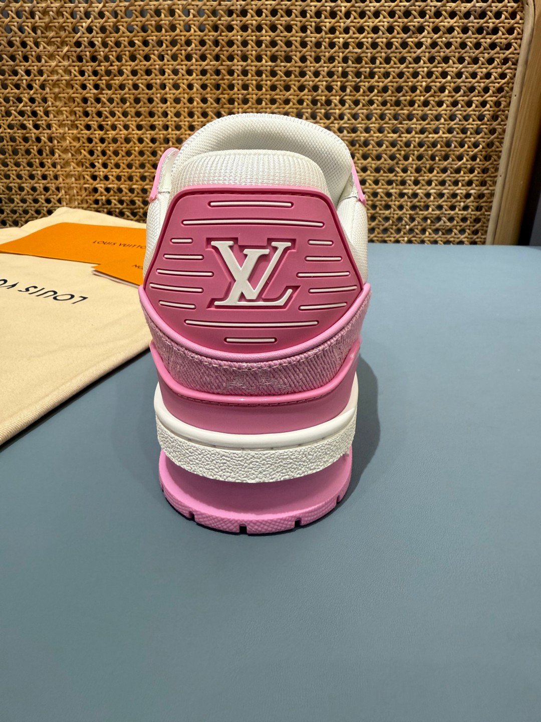 Sneakers Trainer Denim 'Rose Denim' — vue 9