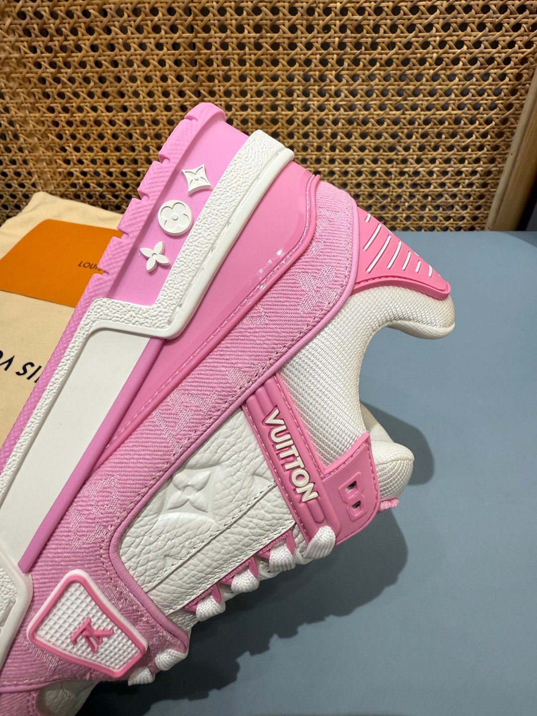 Sneakers Trainer Denim 'Rose Denim' — vue 11
