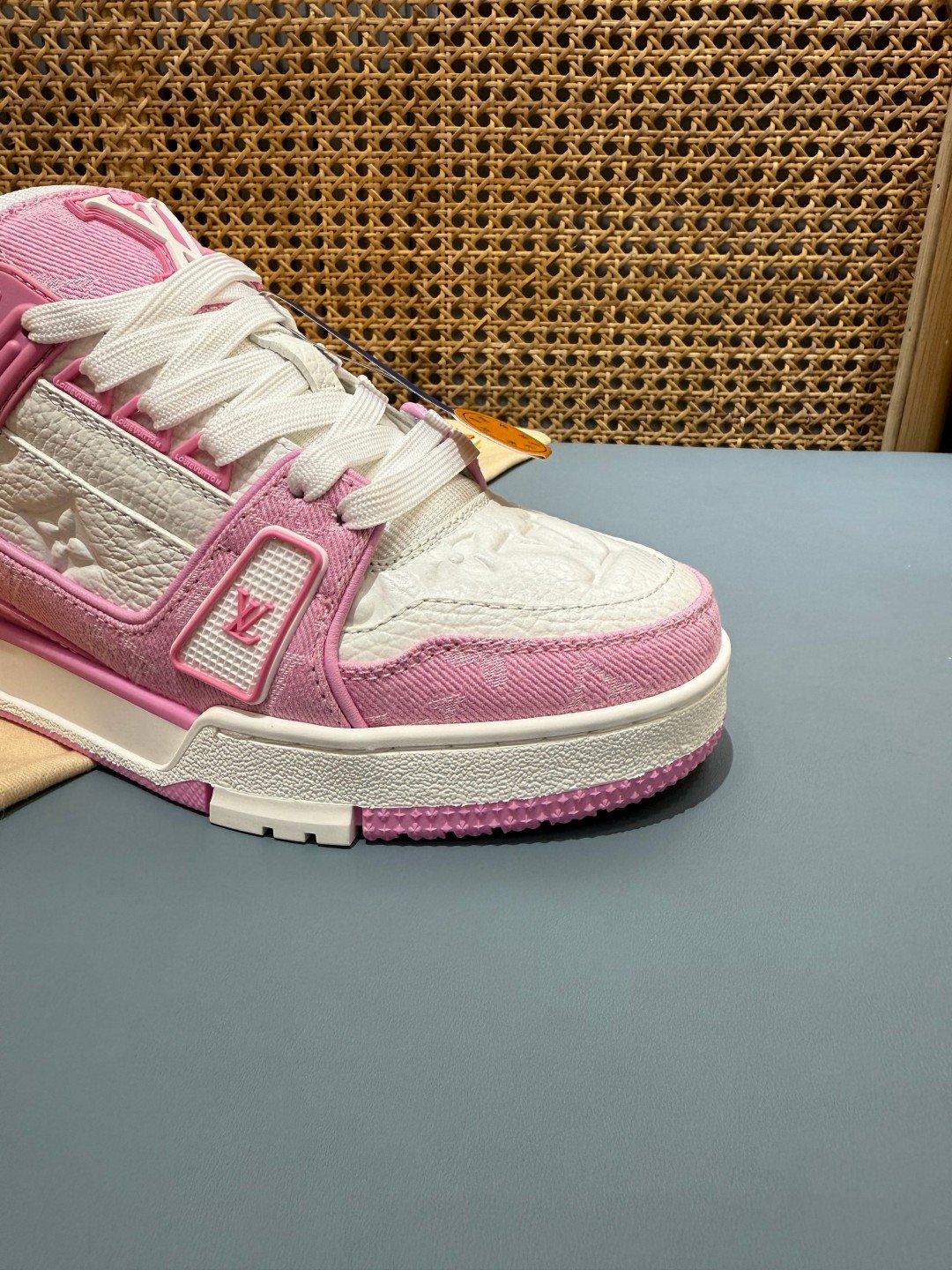 Sneakers Trainer Denim 'Rose Denim' — vue 12