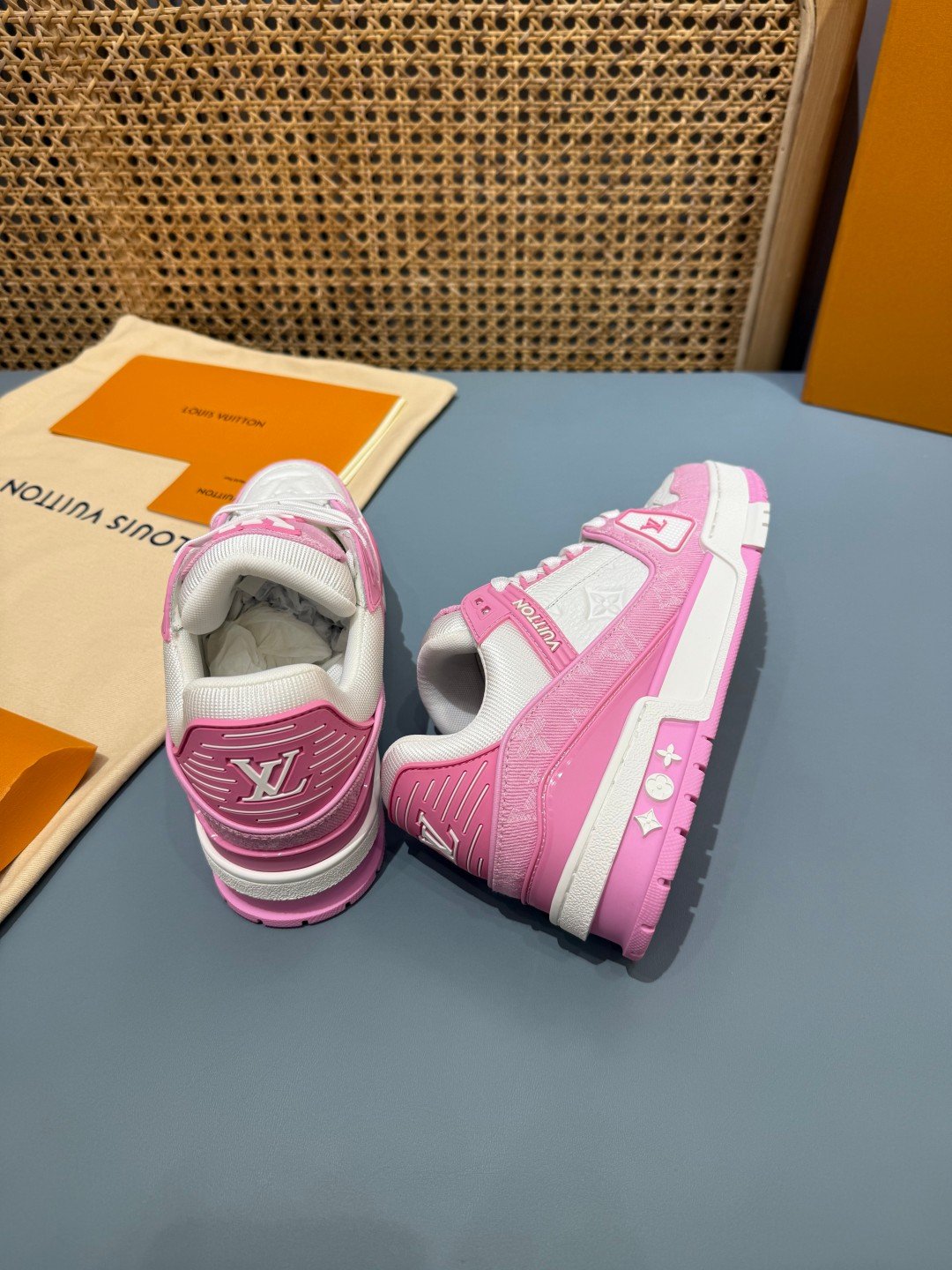 Sneakers Trainer Denim 'Rose Denim' — vue 14