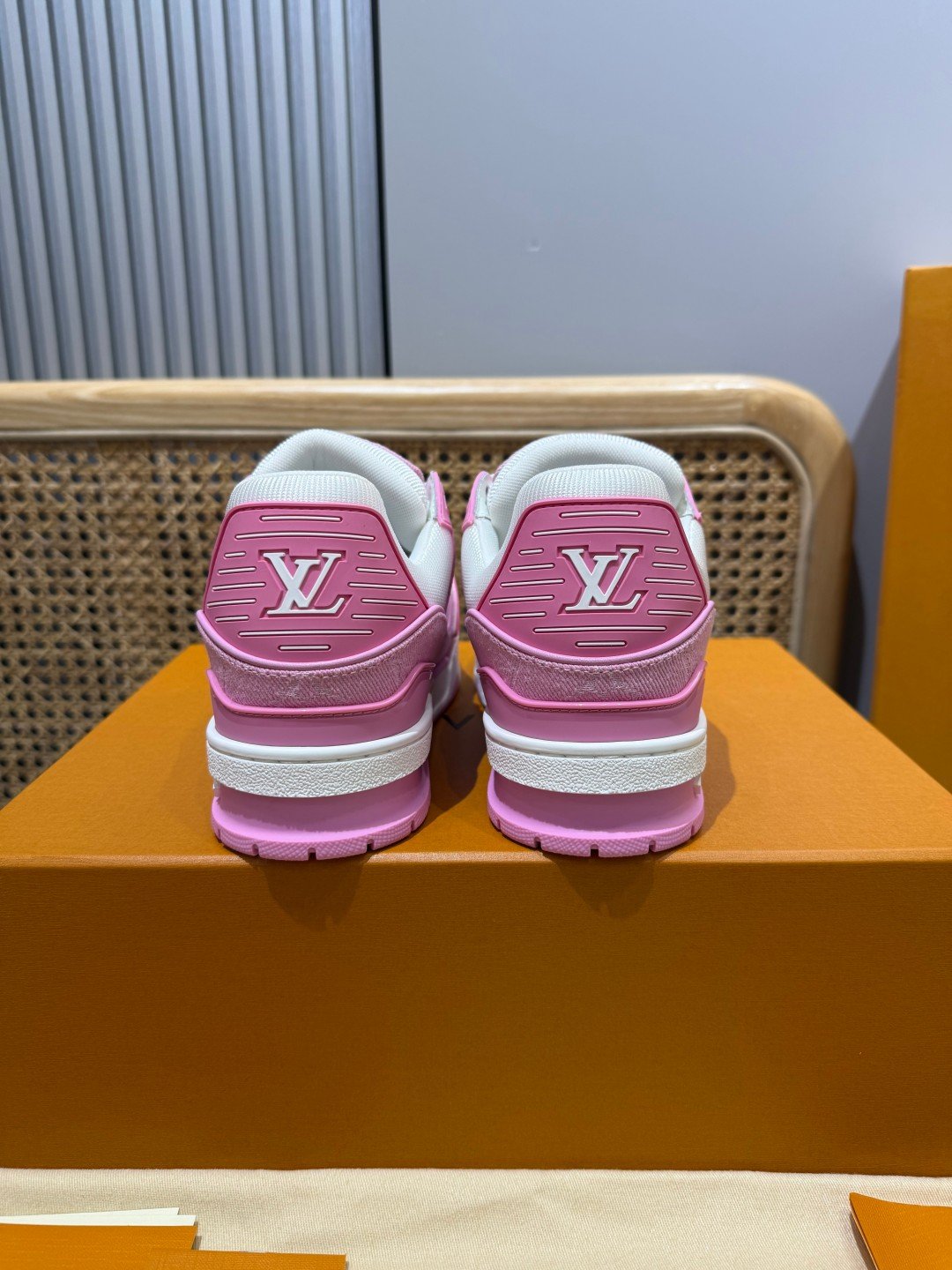 Sneakers Trainer Denim 'Rose Denim' — vue 17