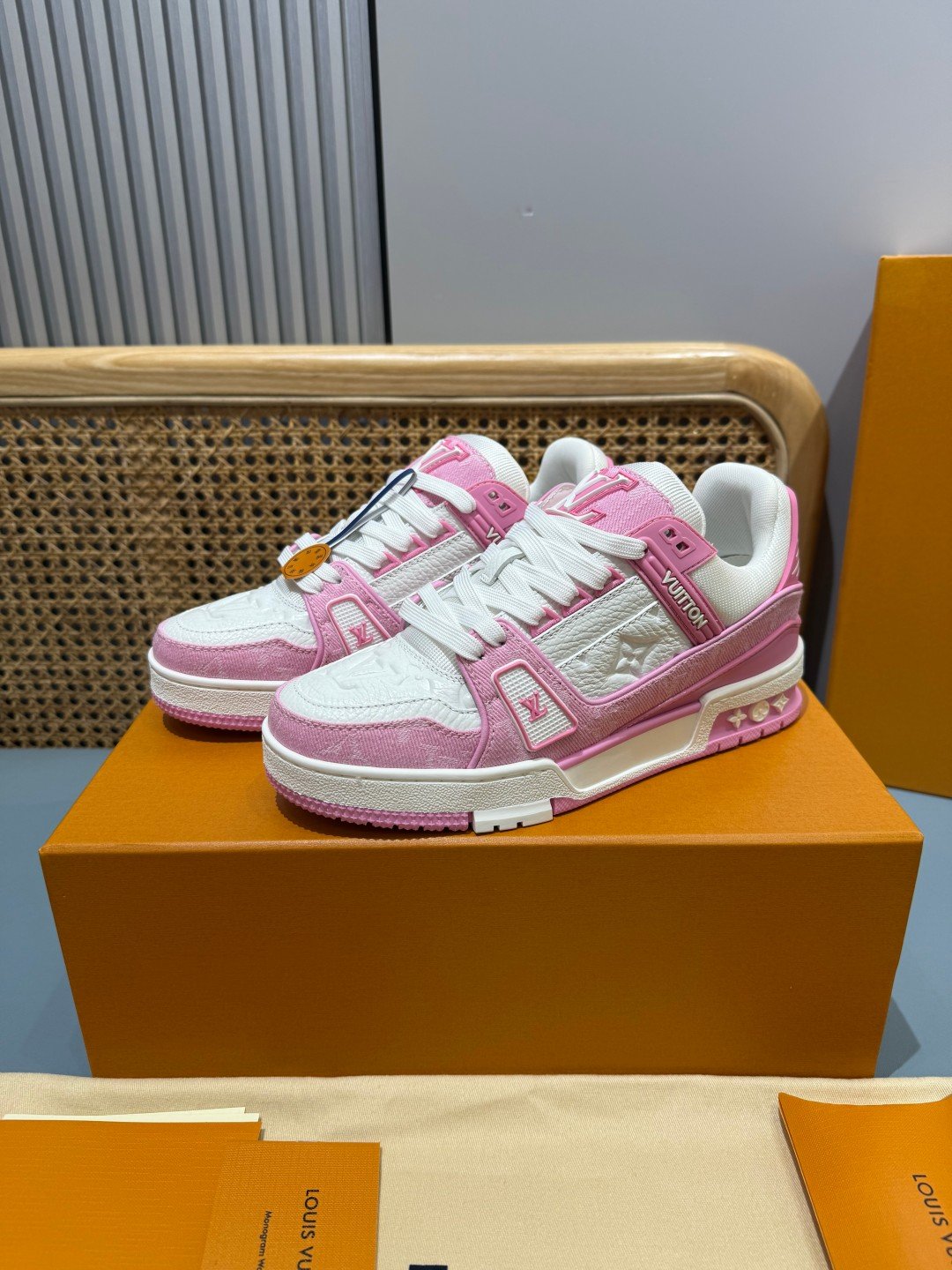Sneakers Trainer Denim 'Rose Denim' — vue 19